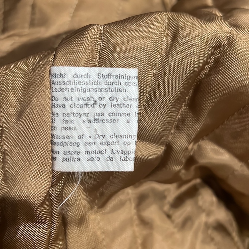 🔹 Vintage Smalby Breco Leather Coat - Picture 6 of 8